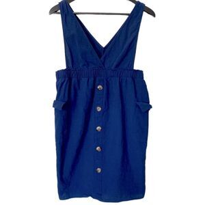 SHEIN Maternity Blue Jumper Dress